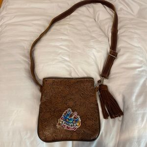 Consuela Leather Crossbody. Gently used